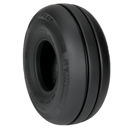 Cirrus 14075-010, 15 X 6.00 X 6, Michelin PILOT, Tubeless/Tube Type
