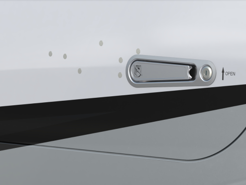 Cirrus 70713-001 SR DOOR HANDLE UPGRADE- SILVER- SB2X-52-10